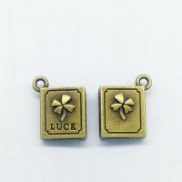 Zinc Alloy Jewelry Pendants, antique bronze color plated Approx 2mm 