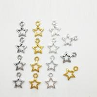 Zinc Alloy Star Pendant, plated Approx 2mm 