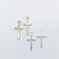 Zinc Alloy Cross Pendants, plated Approx 2mm 