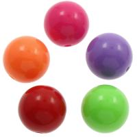 Acrylic Jewelry Beads, Round Approx 6mm, Approx 