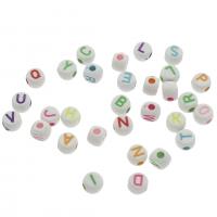 Acrylic Jewelry Beads, Random Color Approx 2mm, Approx 