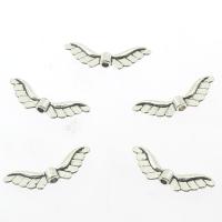 Zinc Alloy Angel Wing Beads, Wing Shape, plated Approx 2mm, Approx 