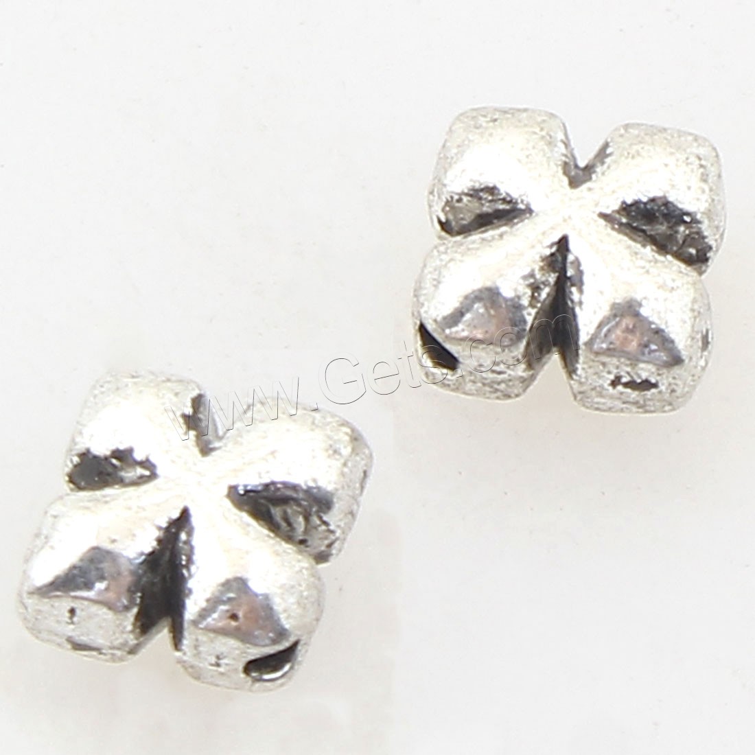 Zinc Alloy Jewelry Beads, antique silver color plated, more colors for choice, 6x6x4mm, Hole:Approx 1mm, Approx 1000PCs/Bag, Sold By Bag