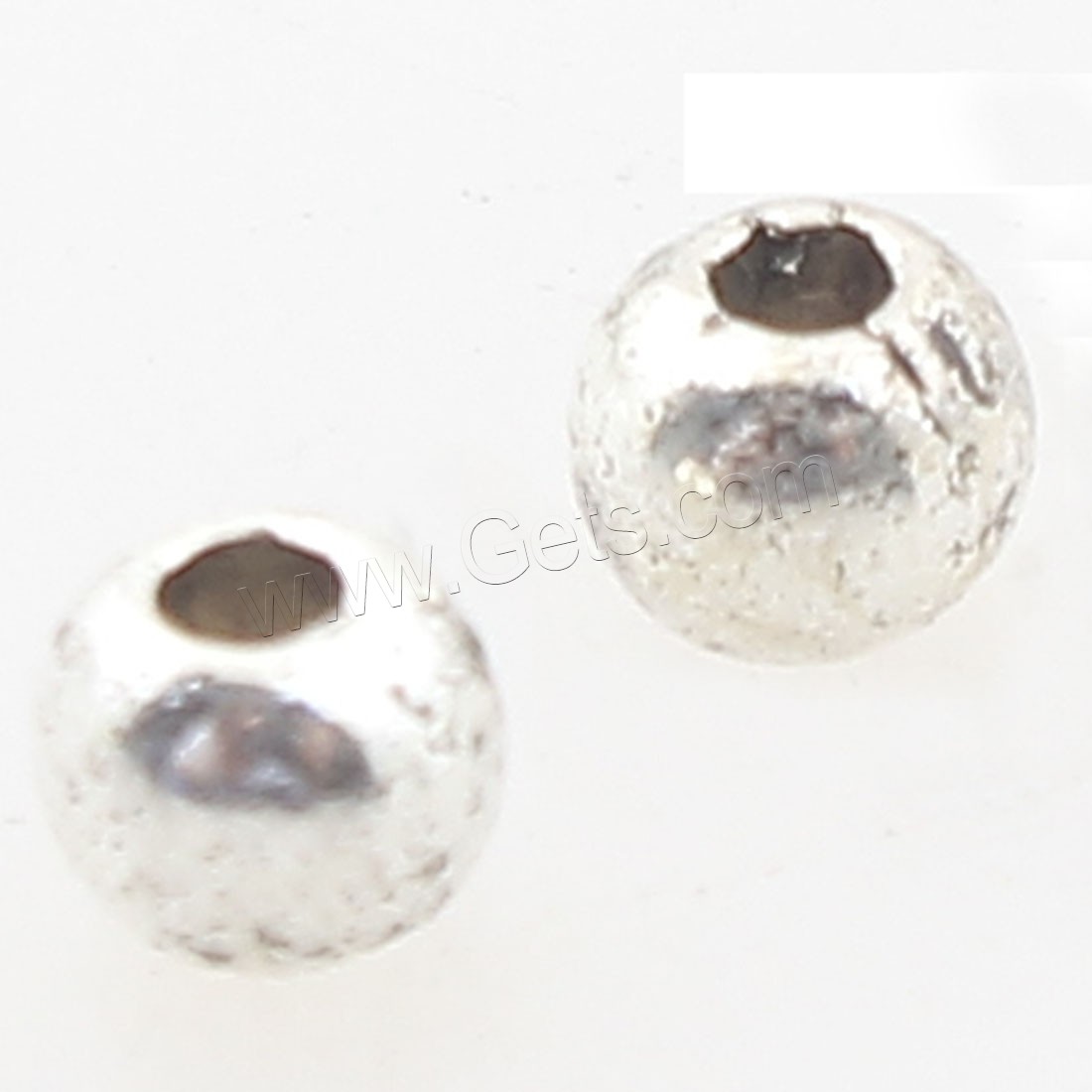 Zinc Alloy Jewelry Beads, antique silver color plated, 3x3mm, Hole:Approx 1mm, Approx 830PCs/Bag, Sold By Bag