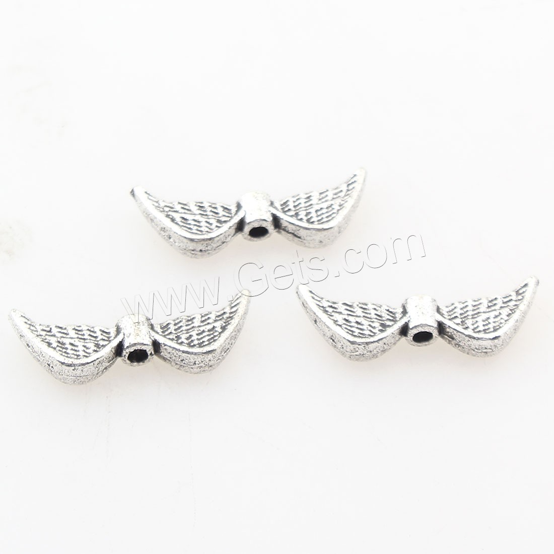 Zinc Alloy Jewelry Beads, antique silver color plated, more colors for choice, 21x7mm, Hole:Approx 1mm, Approx 450PCs/Bag, Sold By Bag