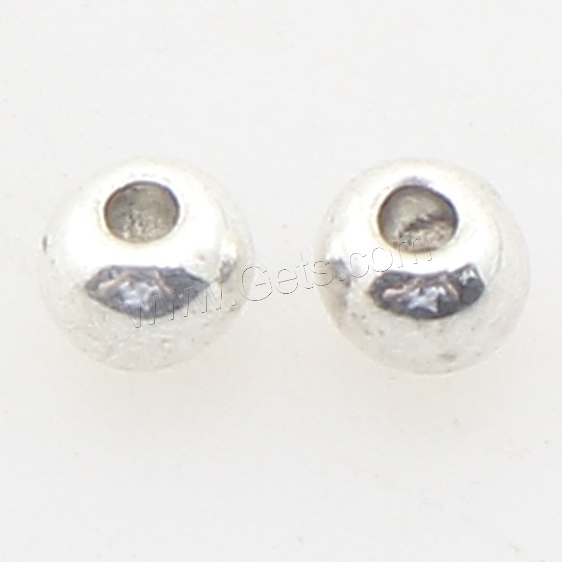 Zinc Alloy Jewelry Beads, antique silver color plated, more colors for choice, 4x4mm, Hole:Approx 1mm, Approx 3840PCs/Bag, Sold By Bag