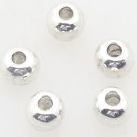 Bijoux de perles en alliage de Zinc , Plaqué de couleur d'argent, plus de couleurs à choisir Environ 1mm, Environ Vendu par sac