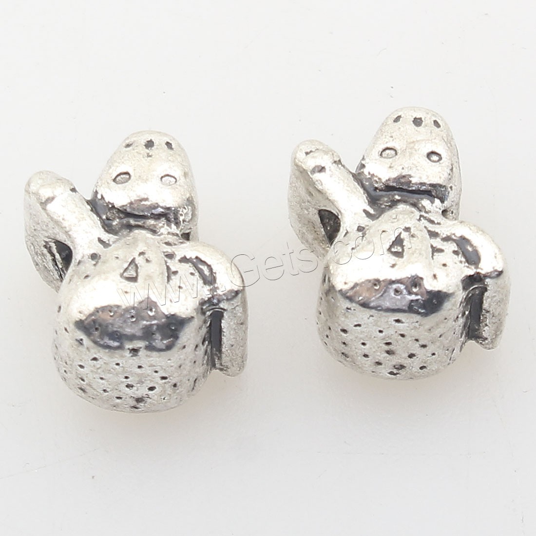 Zinc Alloy Jewelry Beads, antique silver color plated, more colors for choice, 11X13mm, Hole:Approx 5mm, Approx 155PCs/Bag, Sold By Bag