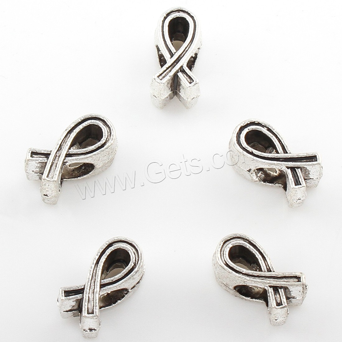 Zinc Alloy Jewelry Beads, plated, more colors for choice, 5x10mm, Hole:Approx 4mm, Approx 499PCs/Bag, Sold By Bag