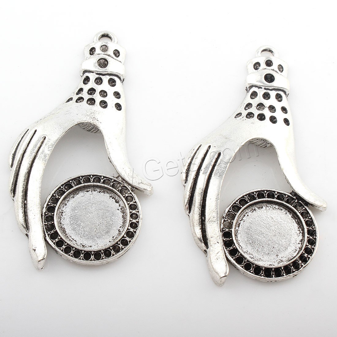 Zinc Alloy Jewelry Pendants, plated, more colors for choice, 33x65mm, Hole:Approx 3mm, Approx 31PCs/Bag, Sold By Bag