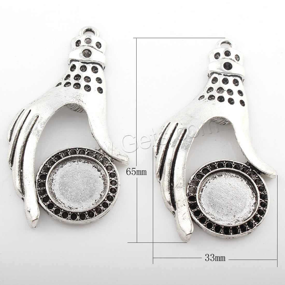 Zinc Alloy Jewelry Pendants, plated, more colors for choice, 33x65mm, Hole:Approx 3mm, Approx 31PCs/Bag, Sold By Bag