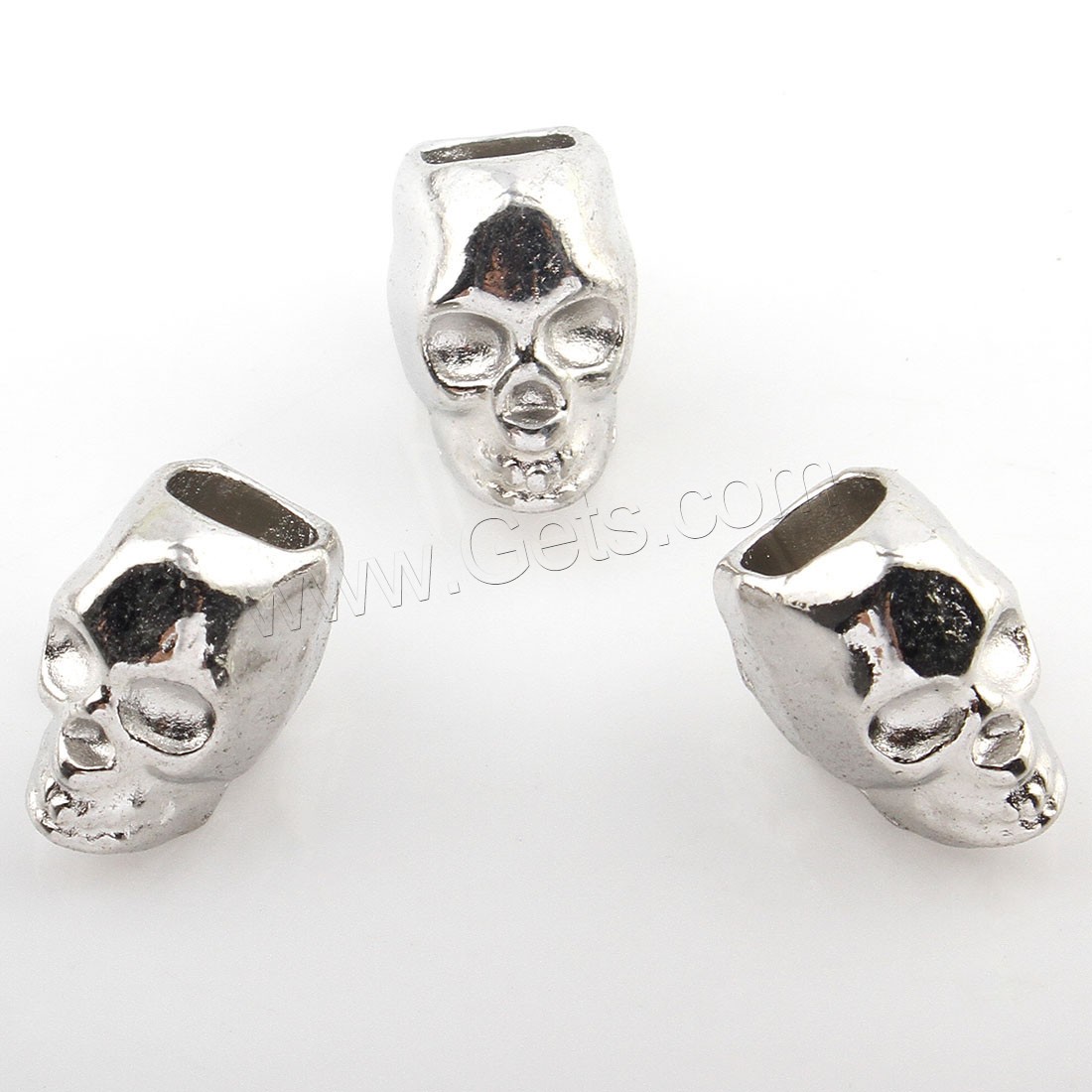 Zinc Alloy Jewelry Beads, plated, more colors for choice, 7x11mm, Hole:Approx 4mm, Approx 236PCs/Bag, Sold By Bag