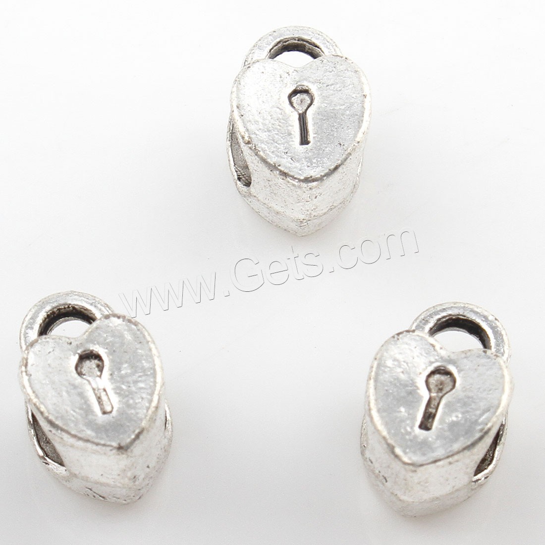 Zinc Alloy Jewelry Beads, plated, more colors for choice, 8x12mm, Hole:Approx 4mm, Approx 237PCs/Bag, Sold By Bag