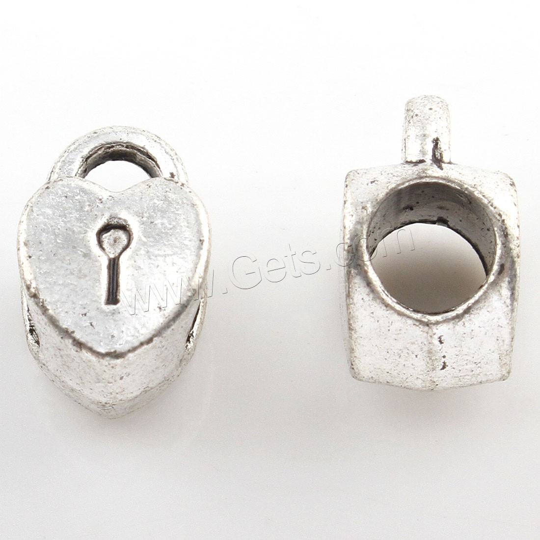 Zinc Alloy Jewelry Beads, plated, more colors for choice, 8x12mm, Hole:Approx 4mm, Approx 237PCs/Bag, Sold By Bag