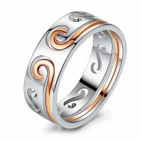 Couple Finger Rings, Zinc Alloy, ring shape, plated, for couple 
