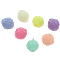 Candy Stil Acryl Perlen, rund, keine, 10x12mm, Bohrung:ca. 2mm, ca. 2500PCs/Tasche, verkauft von Tasche