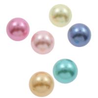 Pearlized Acrylic Beads, Round Approx 