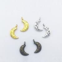 Zinc Alloy Jewelry Pendants, Moon, plated Approx 2mm 