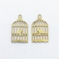 Zinc Alloy Hollow Pendants, Cage, KC gold color plated Approx 2mm 