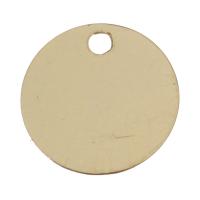 Gold Filled Pendants, Flat Round, 14K gold-filled Approx 1mm 