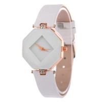 Bracelets de montre pour femmes, cuir PU, avec strass, plus de couleurs à choisir Vendu par PC