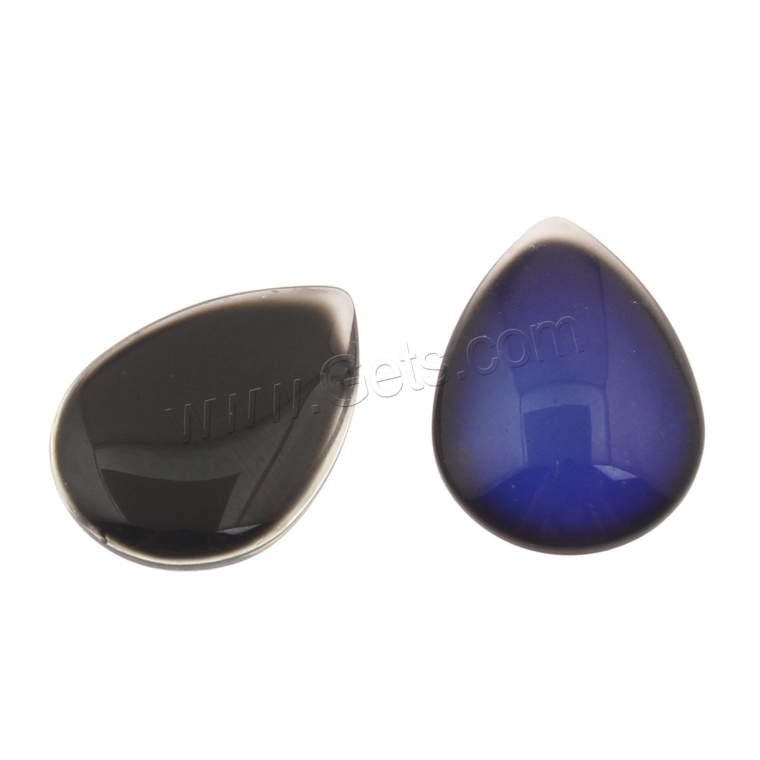 Quartz Cabochon, Teardrop, random style & different size for choice, Sold By PC