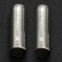 Brass Ear Nut Component, platinum color 