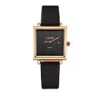 Women Wrist Watch, PU Leather, with Glass, Square, for woman Approx 8.5 Inch 