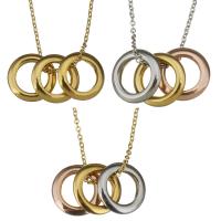 Stainless Steel Jewelry Necklace, oval chain & for woman 15mm,1.5mm Approx 17 Inch 