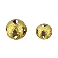 Hollow Brass Beads gold 