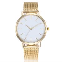 Women Wrist Watch, Zinc Alloy, with Glass, Chinese movement, plated, waterproofless & for woman 40mm Approx 9.45 Inch 