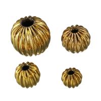 Brass Jewelry Beads gold Approx 1mm 