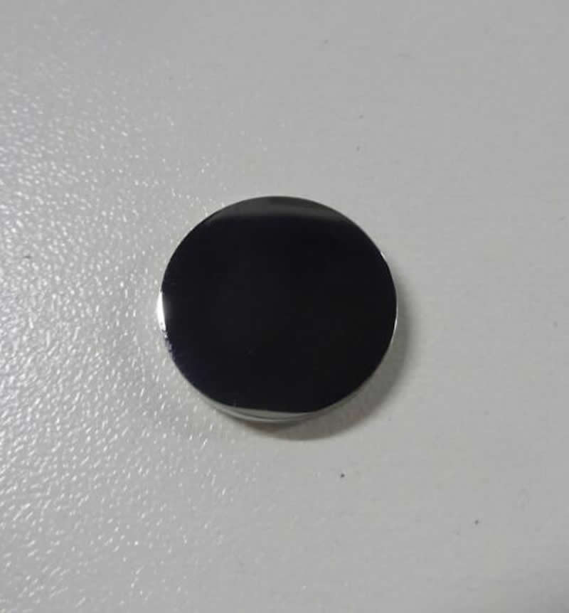Stainless Steel Cabochon Setting, Flat Round, hand polished, different size for choice & flat back, original color, Sold By PC