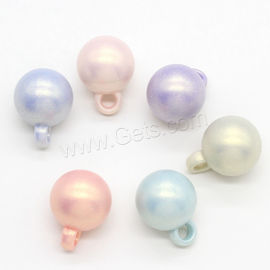 ABS Plastic Pendants, different size for choice, more colors for choice, 21x16mm,19x14mm, Hole:Approx 3mm, Sold By Bag