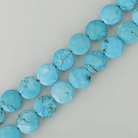 Howlite Beads, blue Approx 1.5mm Approx 15.5 Inch, Approx 