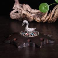 Buy Incense Holder and Burner in Bulk , Santos Rose Wood, Swan, Carved, for home and office & portable & durable, brown, 123mm 