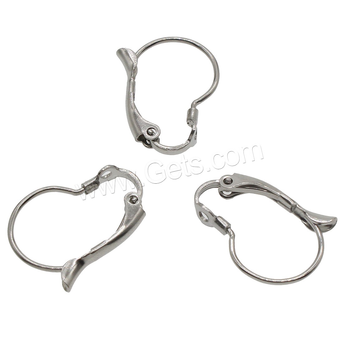 Stainless Steel Jewelry Clasp, other effects & different size for choice, original color, Hole:Approx 1mm, Sold By PC