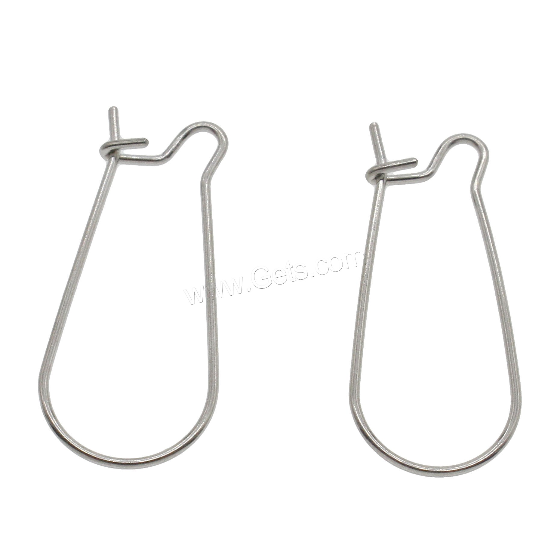 Stainless Steel Lever Back Earring Component, different size for choice, original color, Sold By PC