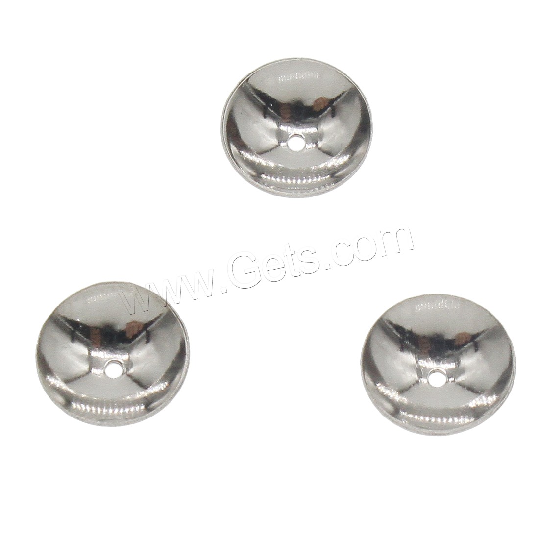 Stainless Steel Bead Cap, different size for choice, original color, Sold By PC