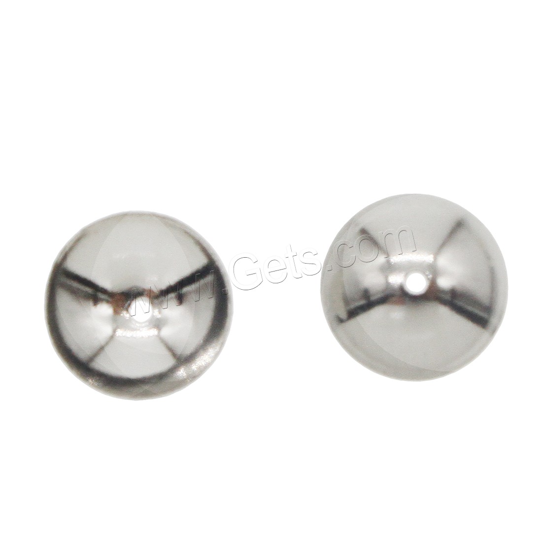 Stainless Steel Bead Cap, different size for choice, original color, Sold By PC