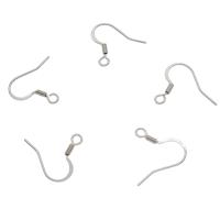 Stainless Steel Hook Earwire, original color Approx 2mm 