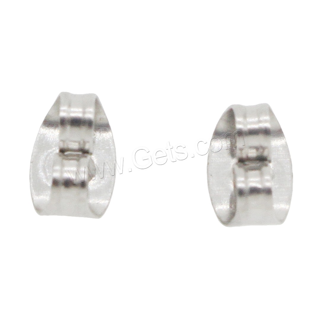 Stainless Steel Ear Nut Component, different size for choice, original color, Sold By PC