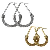 Stainless Steel Lever Back Earring, mesh & for woman 