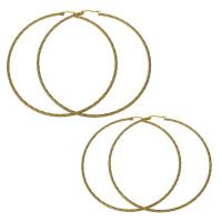 Stainless Steel Lever Back Earring & for woman, gold 