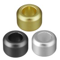 perla de cobre, metal, chapado, más colores para la opción, 7x5x7mm, agujero:aproximado 4mm, Vendido por UD