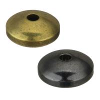 perla de cobre, metal, más colores para la opción, 10x5x10mm, agujero:aproximado 2mm, Vendido por UD