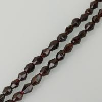 Natural Garnet Beads, brown Approx 1.5mm Approx 16.5 Inch, Approx 