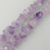 天然紫水晶のビーズ, アメジスト, パープル, 12-18mm, 穴:約 1.5mm, 長さ:約 16 インチ, 約 42パソコン/ストランド, 売り手 ストランド