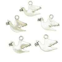 Zinc Alloy Animal Pendants, Dove, plated, large hole Approx 3mm, Approx 