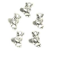 Zinc Alloy Animal Pendants, Rabbit, plated, large hole Approx 3mm, Approx 